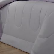 Enxoval Queen com Edredom 5 pe�as Percal 200 fios - Vita Lil�s - Dui Design